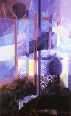 From the cyclus: Landscapes, by Masar Caka