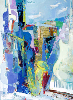 Blue Music, by George Pali