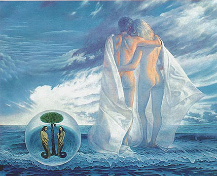 Adam and Eva, by Shpend Bengu