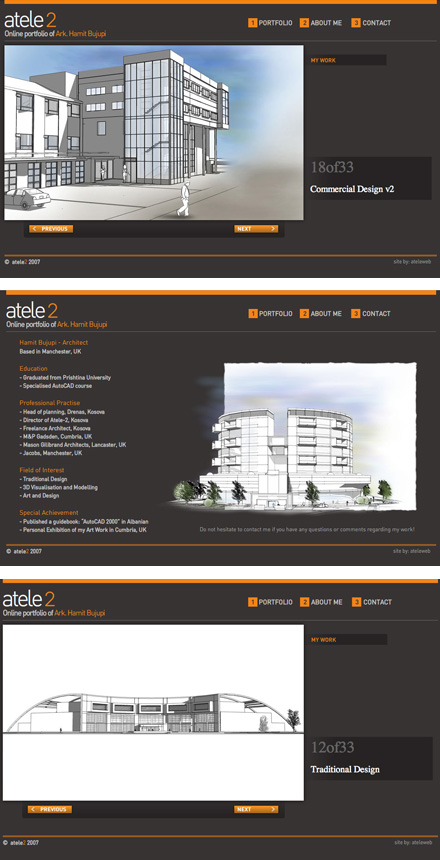 www.atele-2.co.uk : Atele 2, by Besart Bujupi