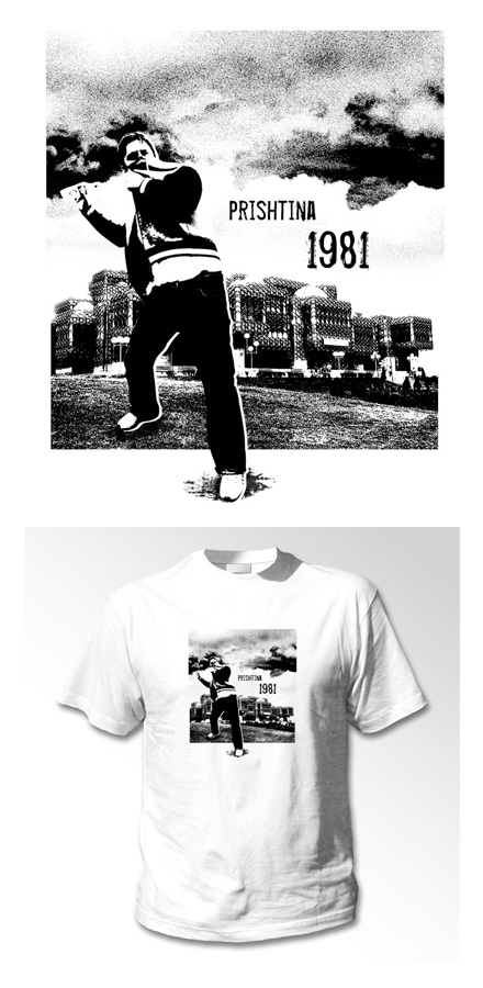 Prishtina 1981 - Limited Edition T-Shirt, by Besart Bujupi