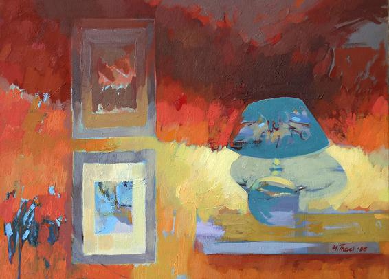 lamp, by Hasan Thaqi