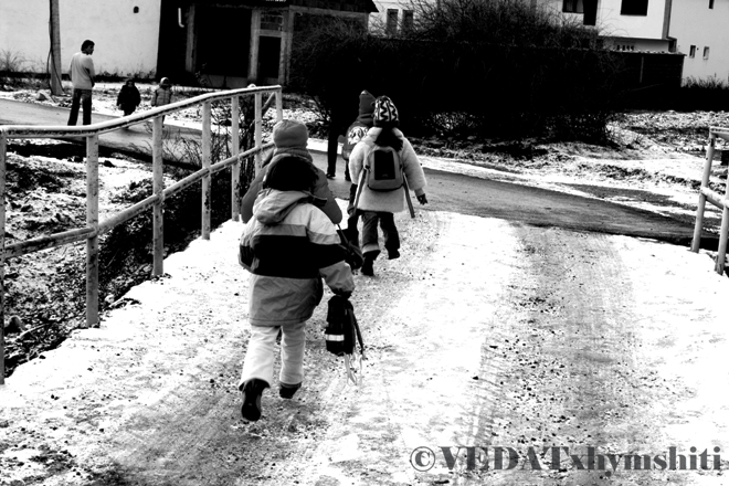 Children's going.., by Vedat Xhymshiti