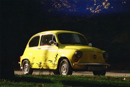 Yellow Lemon (car & the) Tree, by Edon Muhaxheri