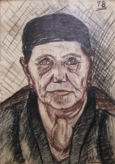 Portrait of Grandmother, by Kamuran Goranci