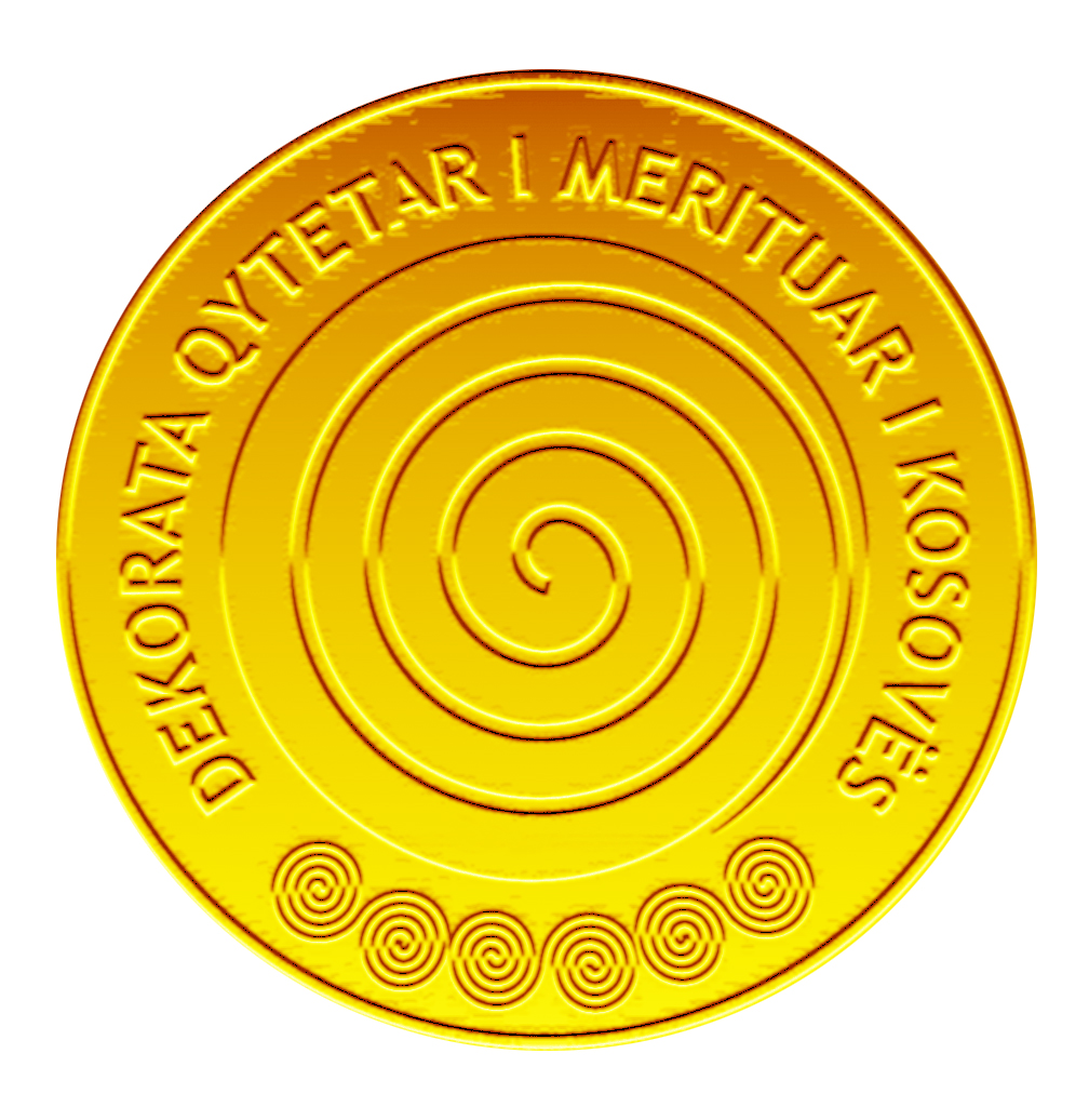 Kosovo oppidan deserved medal, by Zeni Ballazhi
