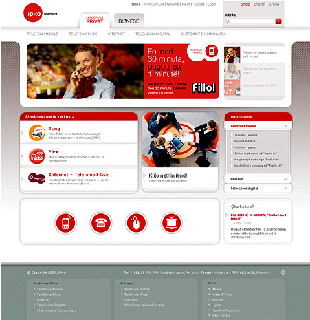 ipko web, by Visar Ulaj