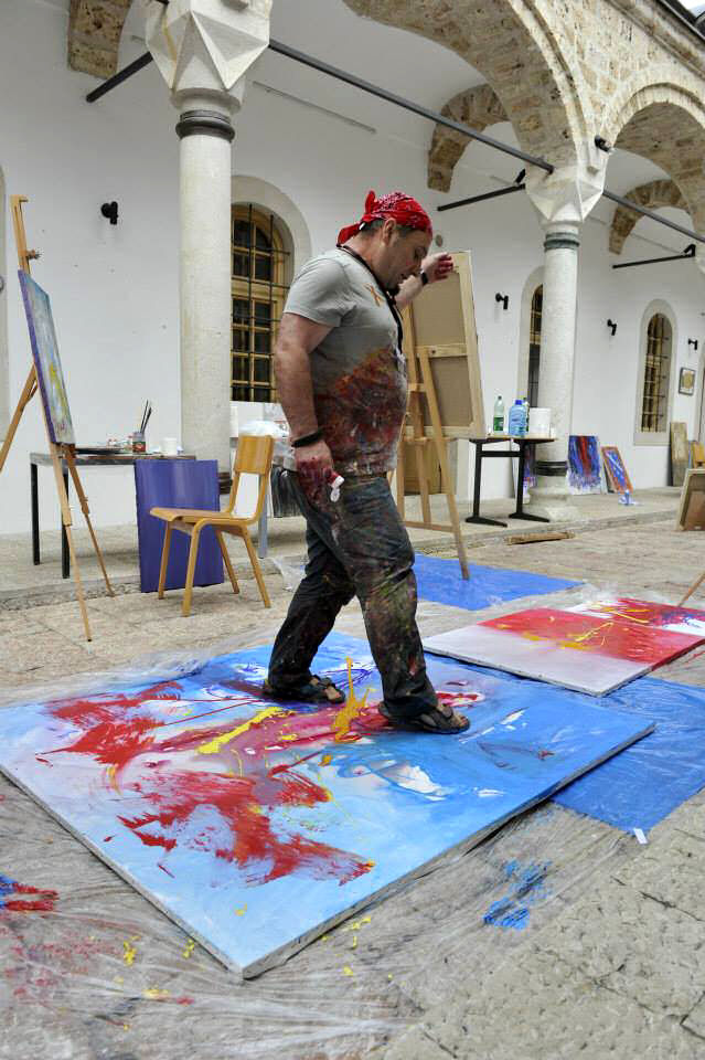 DAVIDOVC ARTIST - I WANT TO SHOW MY ORIGINAL FEELI, by Shefqet Emini
